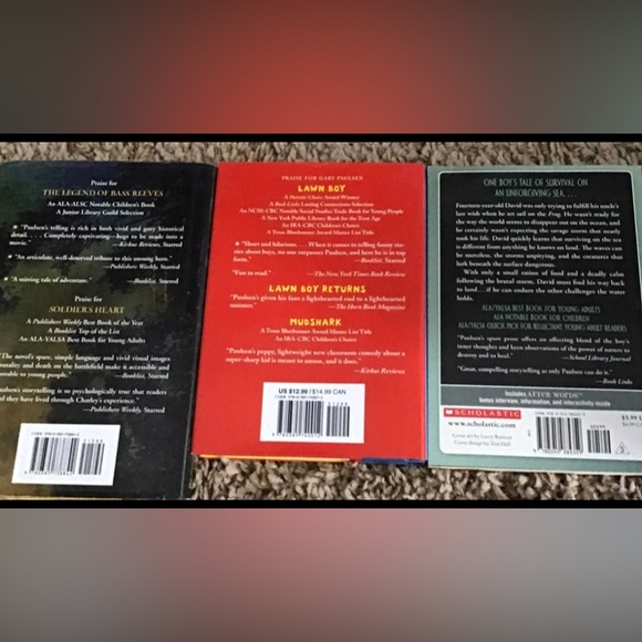 Set of 8 Gary Paulson Books - Picture 9 of 9